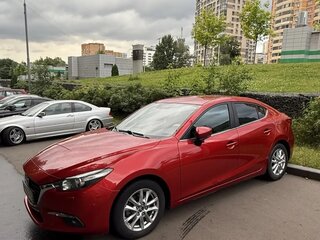 2018 Mazda 3 III (BM) Рестайлинг, красный, 1790000 рублей, вид 2