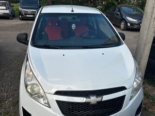 2010 Chevrolet Spark III, белый, 270000 рублей, вид 1