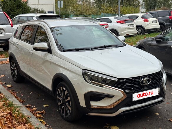 2024 Lada (ВАЗ) Vesta SW Cross I Рестайлинг (NG), белый