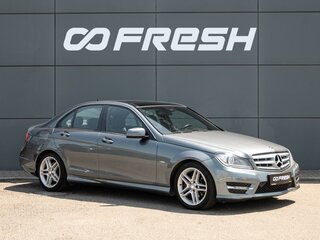 2012 Mercedes-Benz C-Класс 180 BlueEFFICIENCY III (W204) Рестайлинг, серый, 1550000 рублей, вид 1