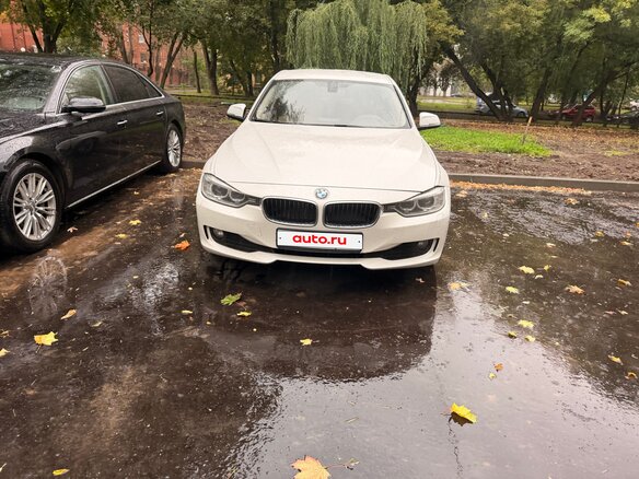 2013 BMW 3 серии 316i VI (F3x), белый, 1500000 рублей
