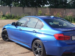 2018 BMW 3 серии 320d xDrive VI (F3x) Рестайлинг, синий, 2700000 рублей, вид 3