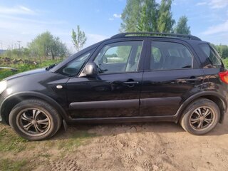 2010 Suzuki SX4 I (Classic) Рестайлинг, чёрный, 620000 рублей, вид 3