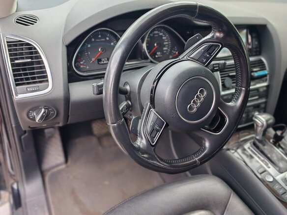 2012 Audi Q7 I (4L) Рестайлинг, чёрный, 1650000 рублей - вид 11