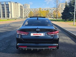 2017 Kia Optima IV, чёрный, 1830000 рублей, вид 4