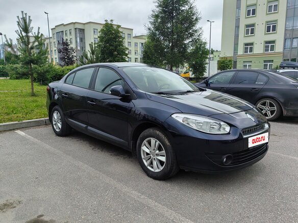2012 Renault Fluence I, синий, 780000 рублей