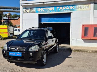 2006 Hyundai Tucson I, чёрный, 849000 рублей, вид 1