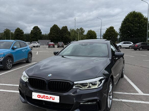2017 BMW 5 серии 530i xDrive VII (G30/G31/G38), серый