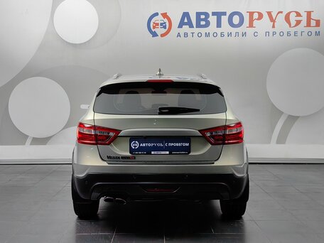 2018 Lada (ВАЗ) Vesta SW Cross I, бежевый, 1070000 рублей, вид 4