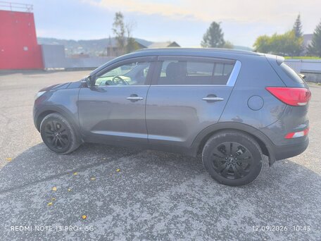 2014 Kia Sportage III Рестайлинг, синий, 1500000 рублей, вид 4
