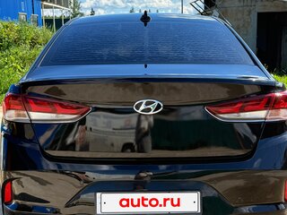 2018 Hyundai Sonata VII (LF) Рестайлинг, чёрный, 1550000 рублей, вид 2