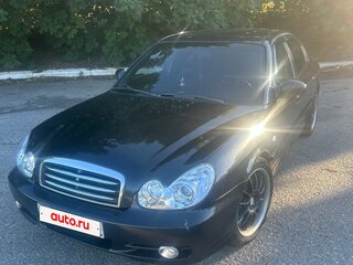 2007 Hyundai Sonata ТагАЗ IV (EF) Рестайлинг, чёрный, 650000 рублей, вид 1