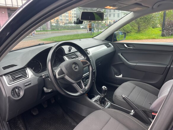 2015 Skoda Rapid I, синий, 900000 рублей - вид 13