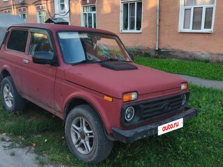 2007 Lada (ВАЗ) 2121 (4x4) I Рестайлинг, красный, 300000 рублей, вид 2