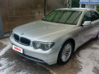 2002 BMW 7 серии 735i IV (E65/E66), серебристый, 620000 рублей, вид 1