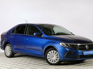 2020 Volkswagen Polo VI, синий, 1449000 рублей, вид 1