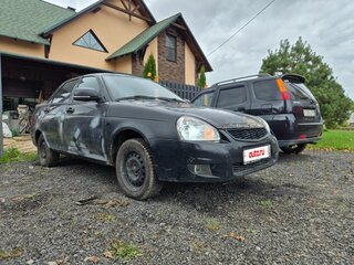 2009 Lada (ВАЗ) Priora I, чёрный, 130000 рублей, вид 2