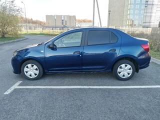 2014 Renault Logan II, синий, 550000 рублей, вид 2