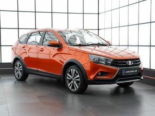 2019 Lada (ВАЗ) Vesta SW Cross I, оранжевый, 1220000 рублей, вид 3