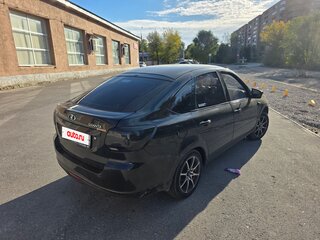 2015 Lada (ВАЗ) Granta I, чёрный, 400000 рублей, вид 5