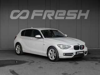 2014 BMW 1 серии 116i II (F20/F21), белый, 1195000 рублей, вид 1