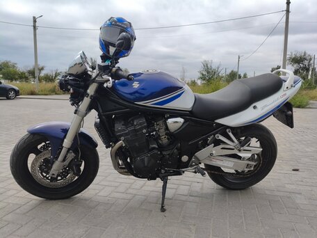2005 Suzuki Bandit 1200, синий, 470000 рублей, вид 2
