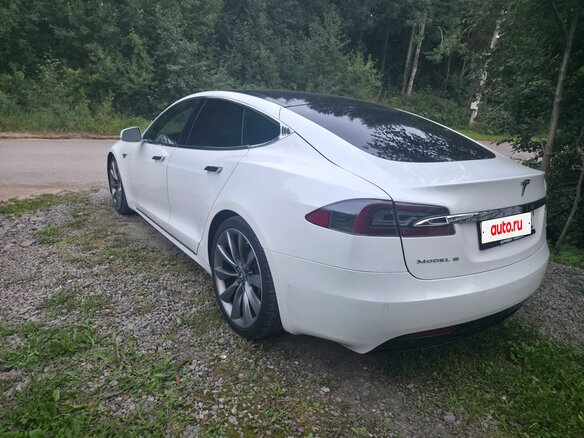 2016 Tesla Model S 90D I Рестайлинг, белый - вид 12