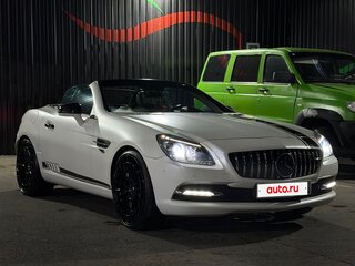 2015 Mercedes-Benz SLK-Класс 300 III (R172), белый, 3300000 рублей, вид 5