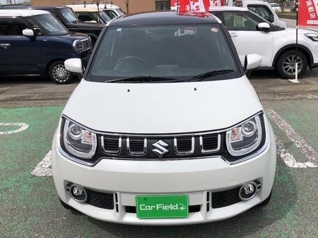 2021 Suzuki Ignis III Рестайлинг, белый, 980000 рублей, вид 2