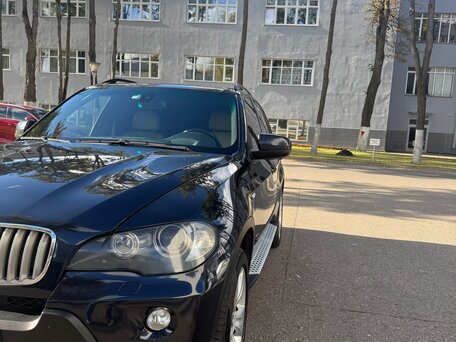 2007 BMW X5 48i II (E70), синий, 1200000 рублей, вид 3