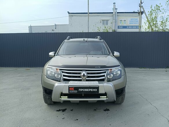 2013 Renault Duster I, бежевый, 799000 рублей - вид 1