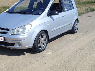2006 Hyundai Getz I Рестайлинг, серебристый, 475000 рублей, вид 4