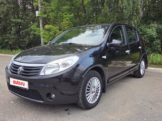 2012 Renault Sandero I, чёрный, 475000 рублей, вид 1