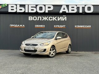 2011 Hyundai Solaris I, бежевый, 670000 рублей, вид 1