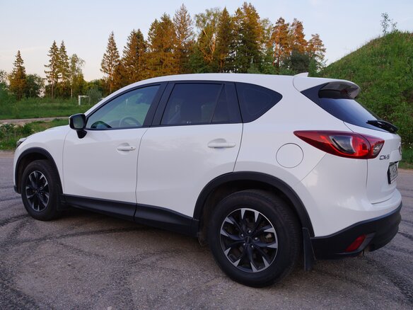 2017 Mazda CX-5 I Рестайлинг, белый - вид 3