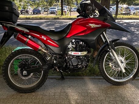 2018 Motoland XV250, красный, 127000 рублей, вид 3