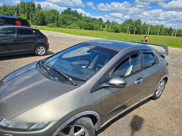 2008 Honda Civic VIII, серый, 600000 рублей - вид 5