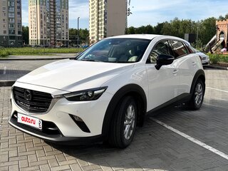 2021 Mazda CX-3 I Рестайлинг, белый, 1990000 рублей, вид 3