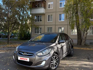 2011 Hyundai Solaris I, чёрный, 550000 рублей, вид 1