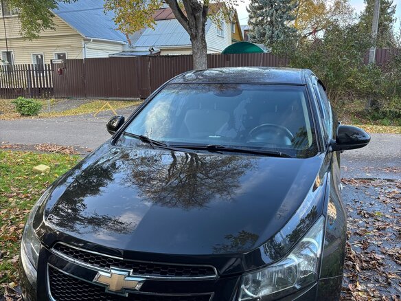 2012 Chevrolet Cruze I, чёрный, 735000 рублей