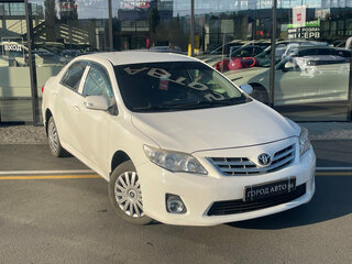 2012 Toyota Corolla X (E140, E150) Рестайлинг, белый, 990000 рублей, вид 3