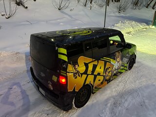 2002 Toyota bB I, чёрный, 700000 рублей, вид 4