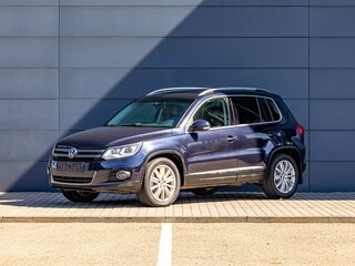 2012 Volkswagen Tiguan I Рестайлинг, синий, 1295000 рублей, вид 1