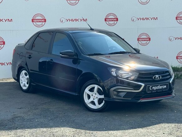 2023 Lada (ВАЗ) Granta Drive Active I Рестайлинг, чёрный - вид 6