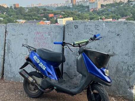 2000 Yamaha Jog, синий, 45000 рублей, вид 2