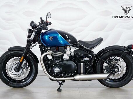 2026 Triumph Bonneville Bobber, чёрный, 2099000 рублей, вид 2