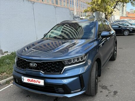 2021 Kia Sorento IV, синий, 2990000 рублей, вид 1