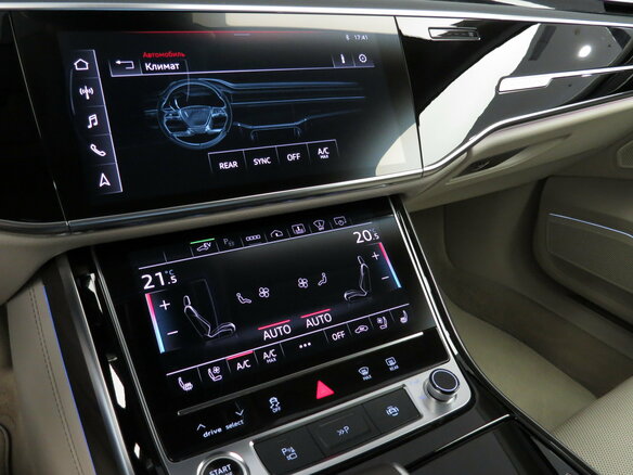 2022 Audi A8 60 TFSI e IV (D5) Рестайлинг, серый, 10990000 рублей - вид 13