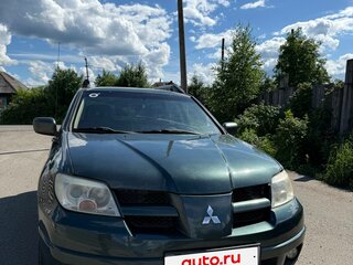 2003 Mitsubishi Outlander I, зелёный, 420000 рублей, вид 4