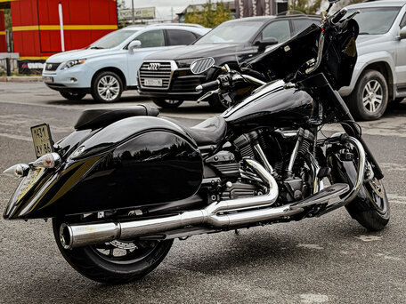 2011 Yamaha XV 1900, чёрный, 900000 рублей, вид 3